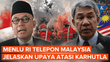 Negara Tetangga Dikepung Asap Karhutla, Menlu RI Telepon Menlu Malaysia Beri Penjelasan