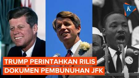 Trump Perintahkan Rilis Dokumen Pembunuhan John F Kennedy, RFK, MLK