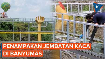 Penampakan Jembatan Kaca yang Tewaskan 1 Wisatawan di Banyumas