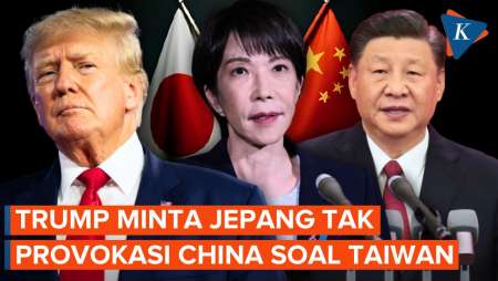 Trump Minta Jepang Tidak Provokasi China Tanpa Desak Takaichi Cabut Pernyataan