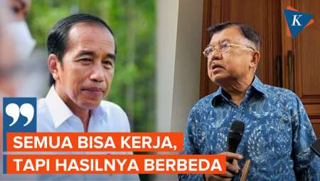 Jusuf Kalla Tak Sepakat dengan Ahok soal Jokowi Tak Bisa Kerja 