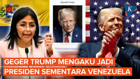 Respons Caracas Usai Trump Mengaku Jadi Presiden Sementara Venezuela