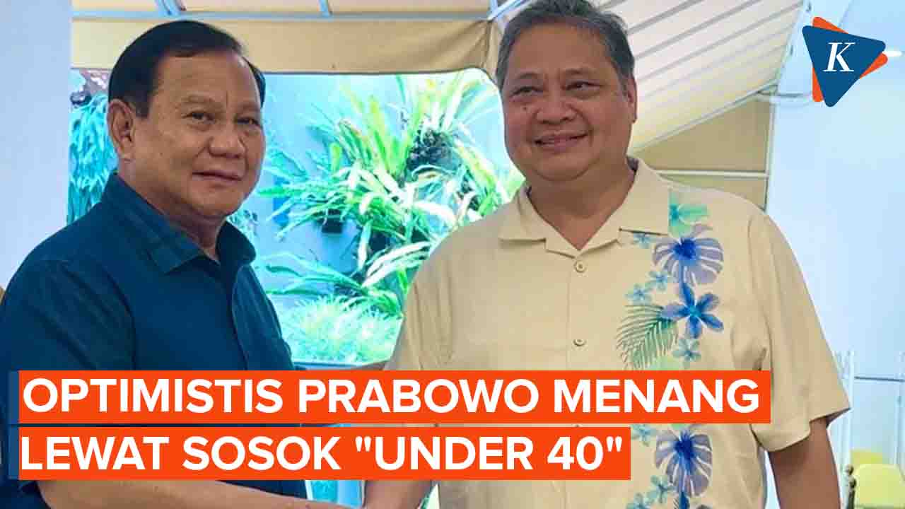 Isyarat Airlangga soal Prabowo Bisa Menang Lewat Sosok "Under 40"