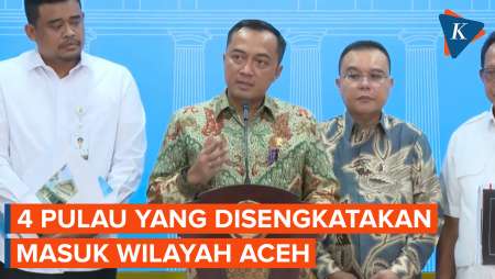[FULL] Prabowo Putuskan Polemik 4 Pulau, Pastikan Tidak Ada yang Ingin Menguasai Satu Sama Lain