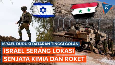 Israel Serang Suriah Usai Rezim Al Assad Jatuh, Sasar Lokasi Senjata Kimia dan Roket