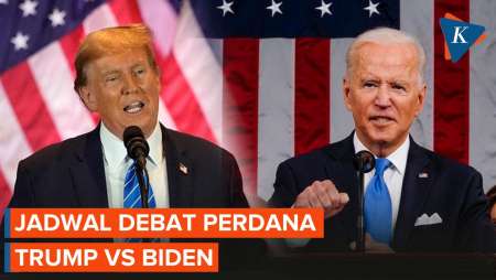 Debat Perdana Trump Vs Biden Mulai 28 Juni 2024 Waktu Indonesia