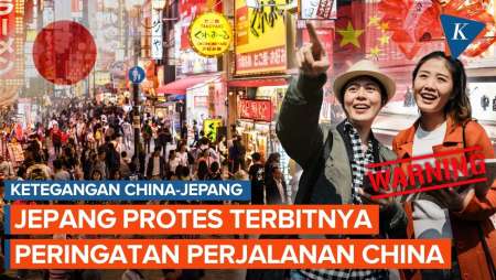 Jepang Kirim Protes Usai China Imbau Warga Tidak Kunjungi "Negeri Sakura"