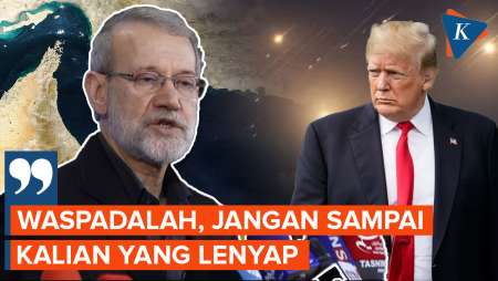Balas Ancaman Trump, Dewan Keamanan Iran: Waspada, Jangan Sampai Kalian Yang Lenyap