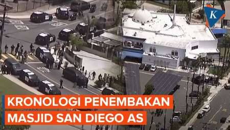 Kronologi Penembakan Di Masjid San Diego AS: 5 Tewas, FBI Ungkap Motif