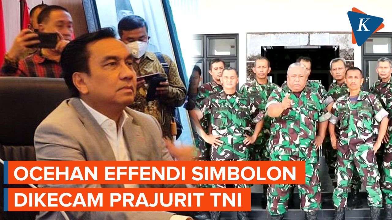 Effendi Simbolon Dikecam Prajurit TNI hingga Dilaporkan ke MKD