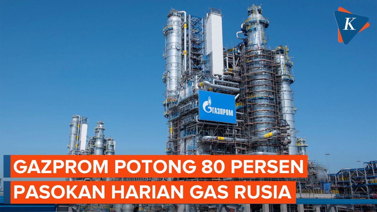 Gazprom Potong Lagi Pasokan Harian Gas Rusia di Pipa Nord Stream