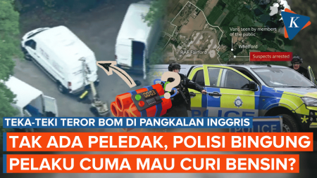 Misteri Teror Bom Di Pangkalan Inggris, Diduga Pelaku Mau Curi Bensin
