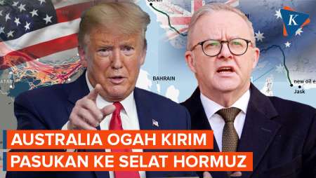 Tolak Permintaan Trump, Australia Tak Akan Kirim Pasukan AL ke Selat Hormuz