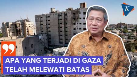 SBY: PBB Tidak Berdaya, yang Terjadi di Gaza Telah Lewati Batas