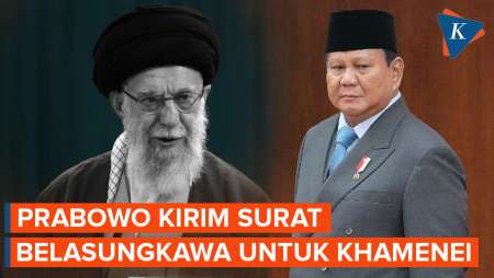 Prabowo Kirim Surat Belasungkawa Atas Wafatnya Ayatollah Ali Khamenei