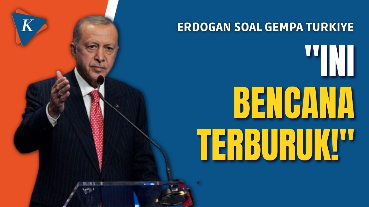 Kata Erdogan Usai Ribuan Orang Meninggal Akibat Gempa Turkiye
