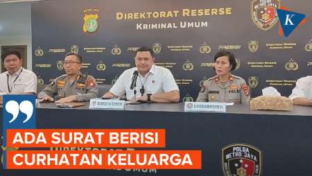 Polisi Ungkap Isi Surat di Rumah Ibu dan Anak yang Ditemukan Tewas di Cinere