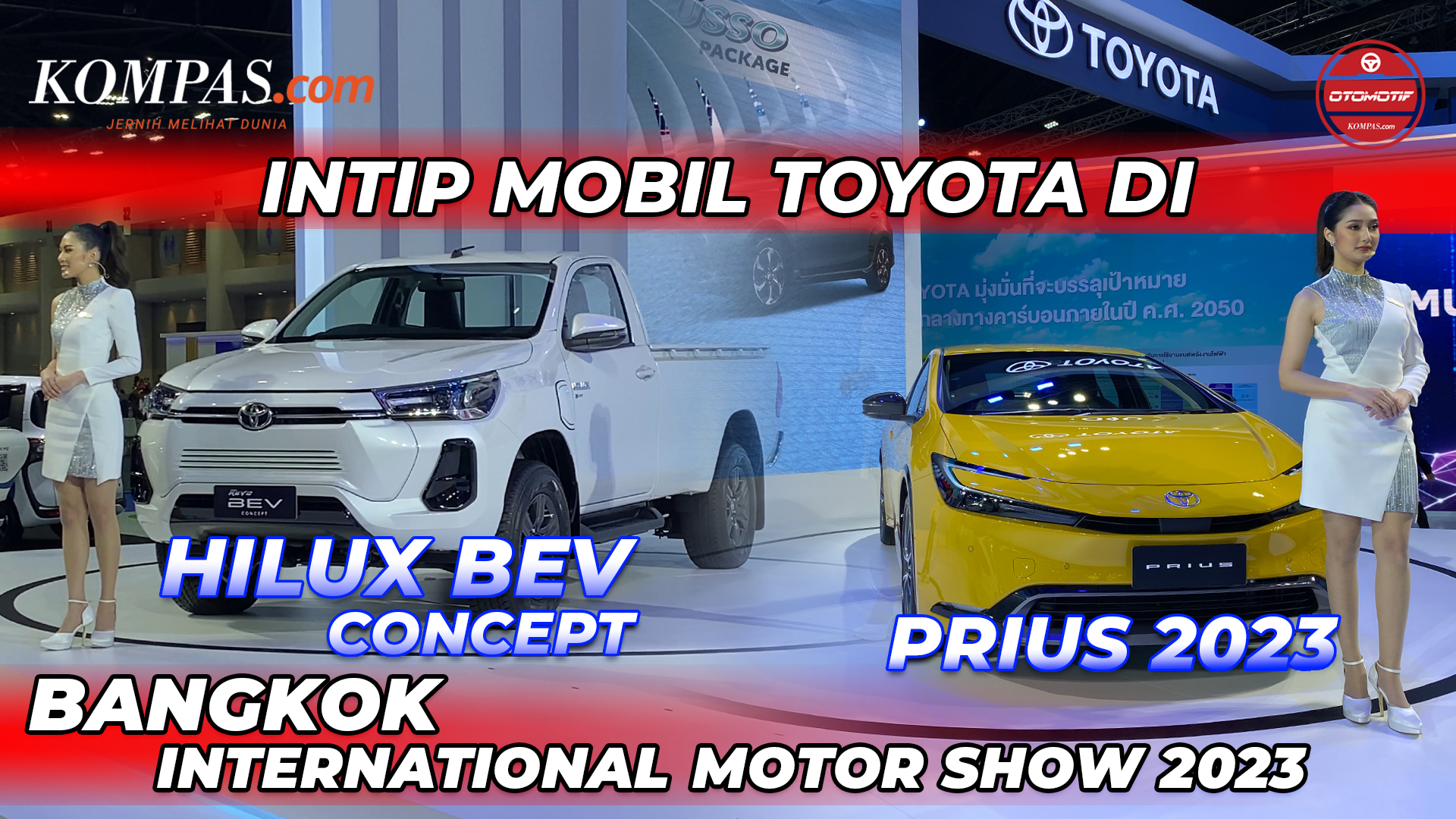 Intip Mobil Toyota di Pameran Bangkok International Motor Show 2023