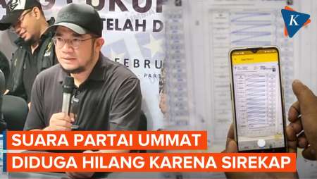 Partai Ummat Sebut Lebih dari Setengah Suara Pemilihnya Hilang Akibat Sirekap