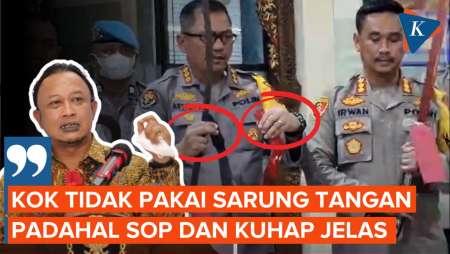 Kompolnas Sorot Polisi Pegang Bukti Tawuran Semarang Tanpa Sarung Tangan