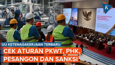 UU Pelindungan Ketenagakerjaan Terbaru: Atur PKWT, Aturan PHK, Pesangon, Hingga Sanksi