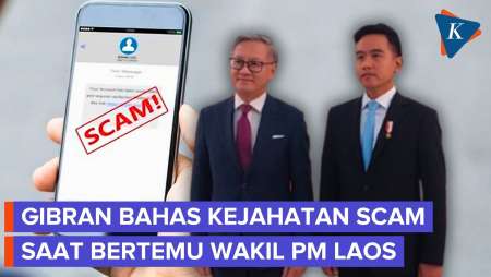 Bertemu Wakil PM Laos, Gibran Bahas Kerja Sama Intelijen Buntut WNI Terlibat Penipuan Internasional