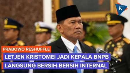 Jadi Kepala BNPB, Letjen Kristomei Janji Bersihkan Internal Dari Korupsi