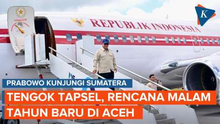 Prabowo Di Akhir 2025: Mendarat Di Tapanuli Utara, Kunjungi Tapsel, Malam Tahun Baru Di Aceh
