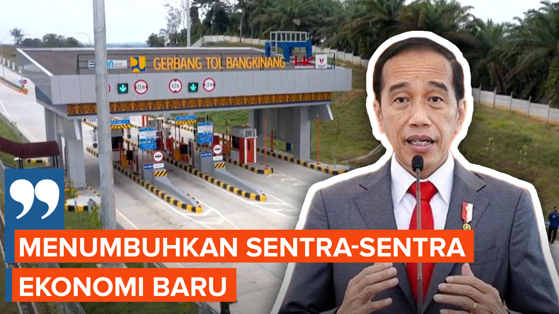 Jokowi Resmikan Ruas Tol Pekanbaru-Bangkinang Sepanjang 30,9 KM