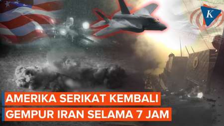 Gelombang Serangan AS Ke Iran Terbaru, Markas Militer IRGC Dihujani Bom