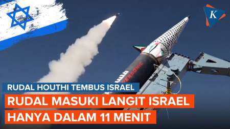 Kecolongan Rudal Houthi, Sistem Pertahanan Udara Israel Kini Dipertanyakan