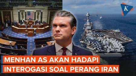 Menhan AS Akan Hadapi "Interogasi" Dari Parlemen Soal Perang Iran