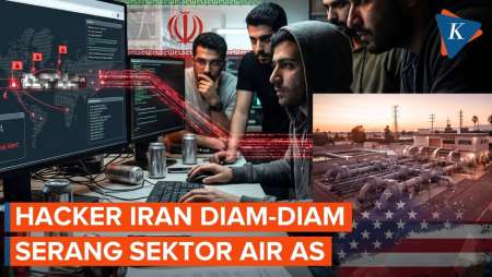 California Kecolongan! Hacker Iran Diam-diam Serang Sektor Air AS