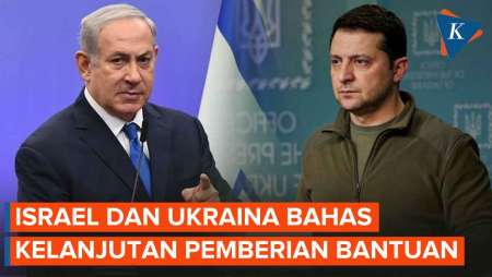 Pertama Kalinya Netanyahu Telepon Zelensky, Bahas Bantuan Israel ke Ukraina
