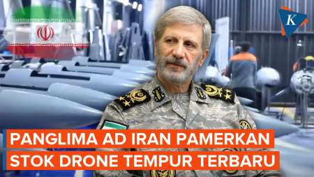 Iran Pamerkan Isi Pabrik Drone Tempur: Stoknya Melimpah!