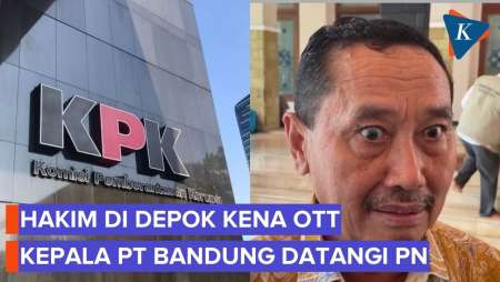 Hakim Kena OTT, Kepala Pengadilan Tinggi Bandung Datangi Pengadilan Negeri Depok