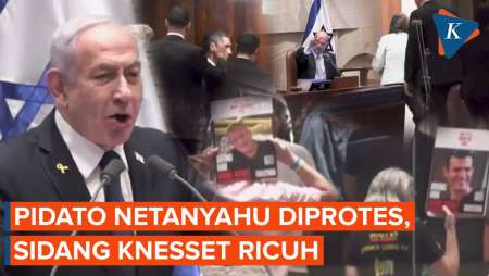 Sidang Parlemen Israel Ricuh! Pidato Netanyahu Ditentang Berujung Pengusiran
