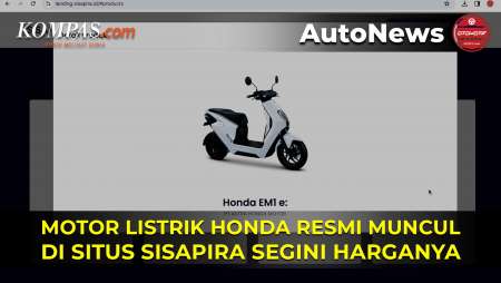 Motor Listrik Honda EM1 e: Muncul di Situs Sisapira, Dijual Rp 33 Juta