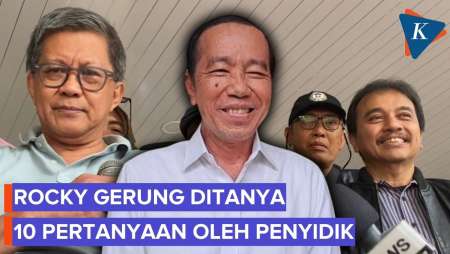 Rocky Gerung Ditanya Penyidik Soal Tersangka Kasus Ijazah Jokowi
