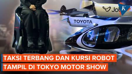 Penampakan Taksi Terbang Dan Kursi Robot Di Tokyo Motor Show Jepang