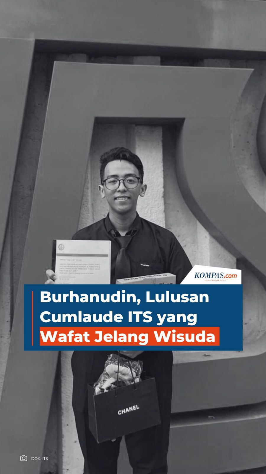Burhanudin, Lulusan Cumlaude ITS yang Wafat Jelang Wisuda