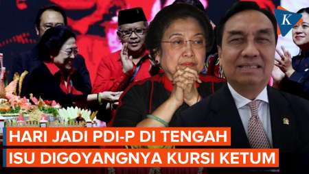 Saat PDI-P Rayakan HUT di Tengah Isu Digoyangnya Kursi Ketum