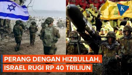 Israel Rugi Rp 40 Triliun Akibat Perang dengan Hizbullah