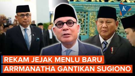 Rekam Jejak Arrmanatha Nasir Menlu Baru Pengganti Sugiono