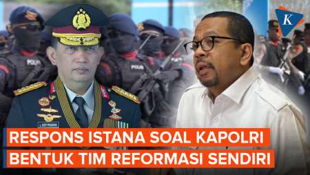 Respons Istana soal Kapolri Bentuk Tim Transformasi Reformasi Polisi Sendiri