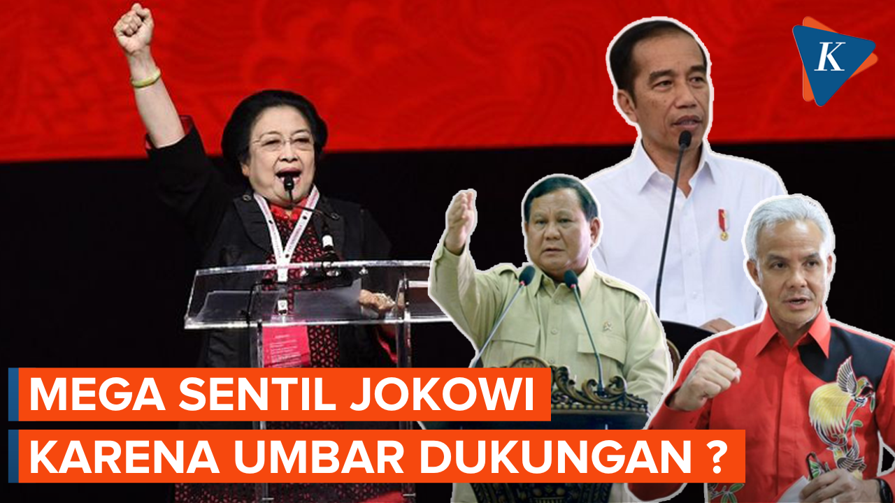 Sentilan Megawati untuk Jokowi yang Hobi Lempar Kode Dukungan