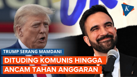 Trump Serang Zohran, Tuding Komunis hingga Ancam Tahan Anggaran bila Jadi Wali Kota New York