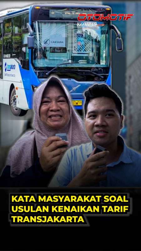 Kata Masyarakat Soal Usulan Kenaikan Tarif Transjakarta