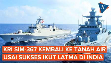 Usai Harumkan Indonesia di Ajang Internasional, Kapal Perang TNI AL Kembali ke Tanah Air