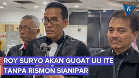 Sudah Tak Sejalan, Roy Suryo Akan Kembali Gugat UU ITE Ke MK Tanpa Rismon Sianipar